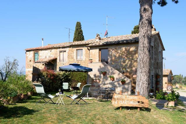 Antico Podere La Martinella Apartment San Quirico d'Orcia Exterior photo